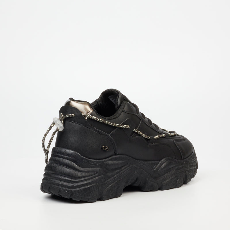 Miss Black Vetto 1 Sneaker - Black footwear Miss Black   