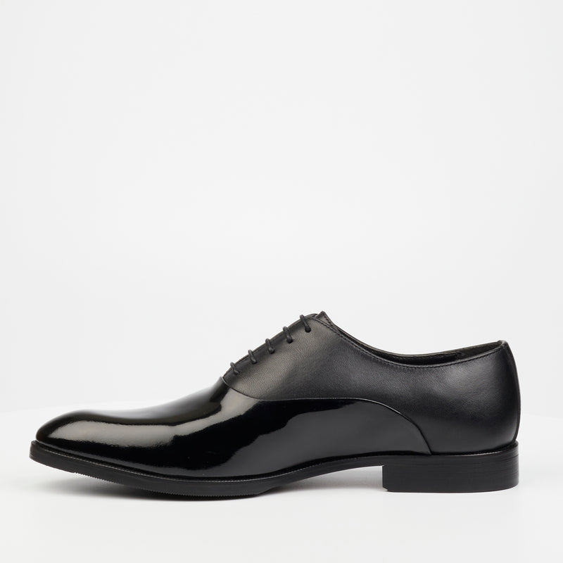 Roberto Morino Victor 1 Leather Formal Shoe - Black footwear Roberto   
