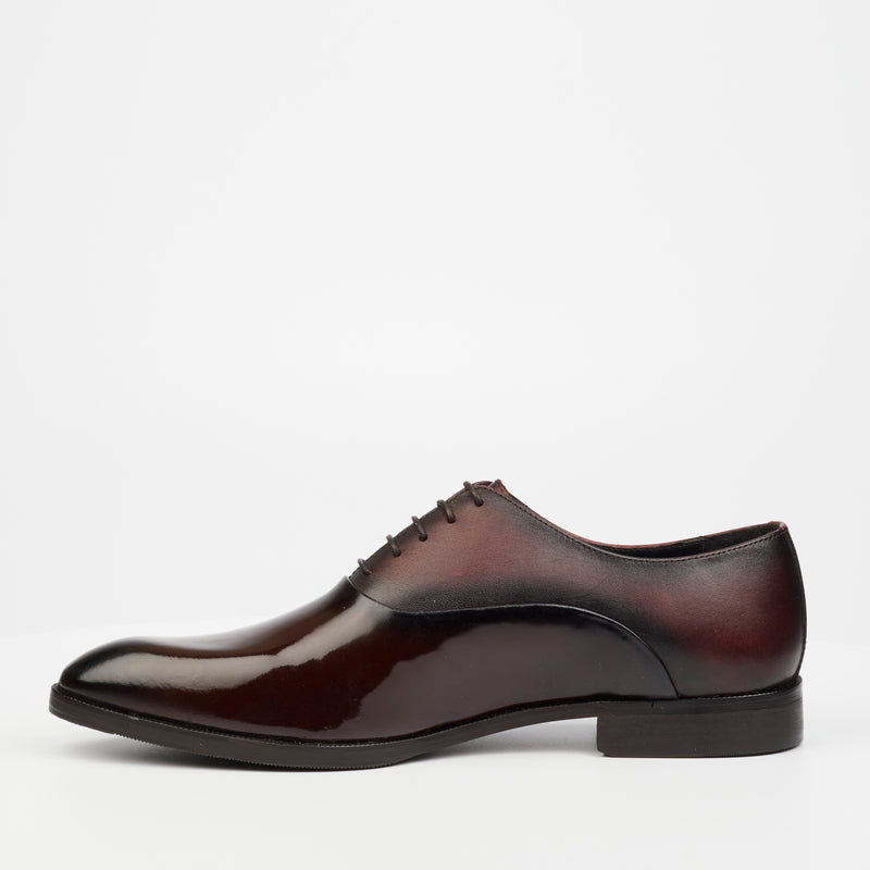 Roberto Morino Victor 1 Leather Formal Shoe - Burgundy footwear Roberto   