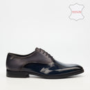Roberto Morino Victor 1 Leather Formal Shoe - Navy footwear Roberto