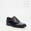 Roberto Morino Victor 1 Leather Formal Shoe - Navy footwear Roberto