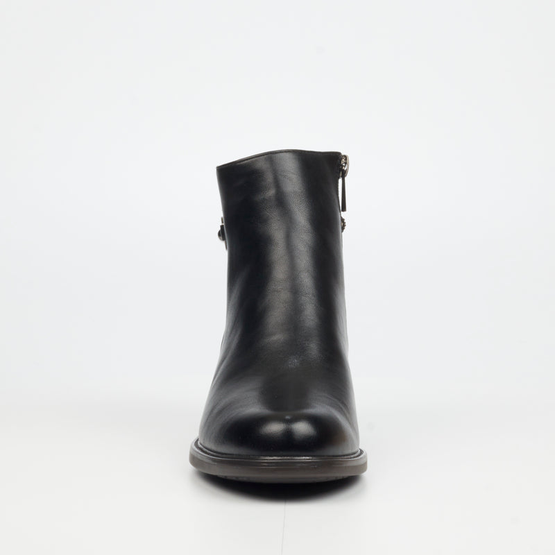 Miss Black Victoria 1 Ankle Boot - Black footwear Miss Black