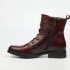 Miss Black Victoria 2 Ankle Boot - Burgundy footwear Miss Black