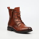 Miss Black Victoria 2 Ankle Boot - Tan