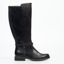 Miss Black Victoria 3 High Boot - Black footwear Miss Black