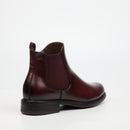 Miss Black Vixtoria 5 Ankle Boot - Burgundy footwear Miss Black