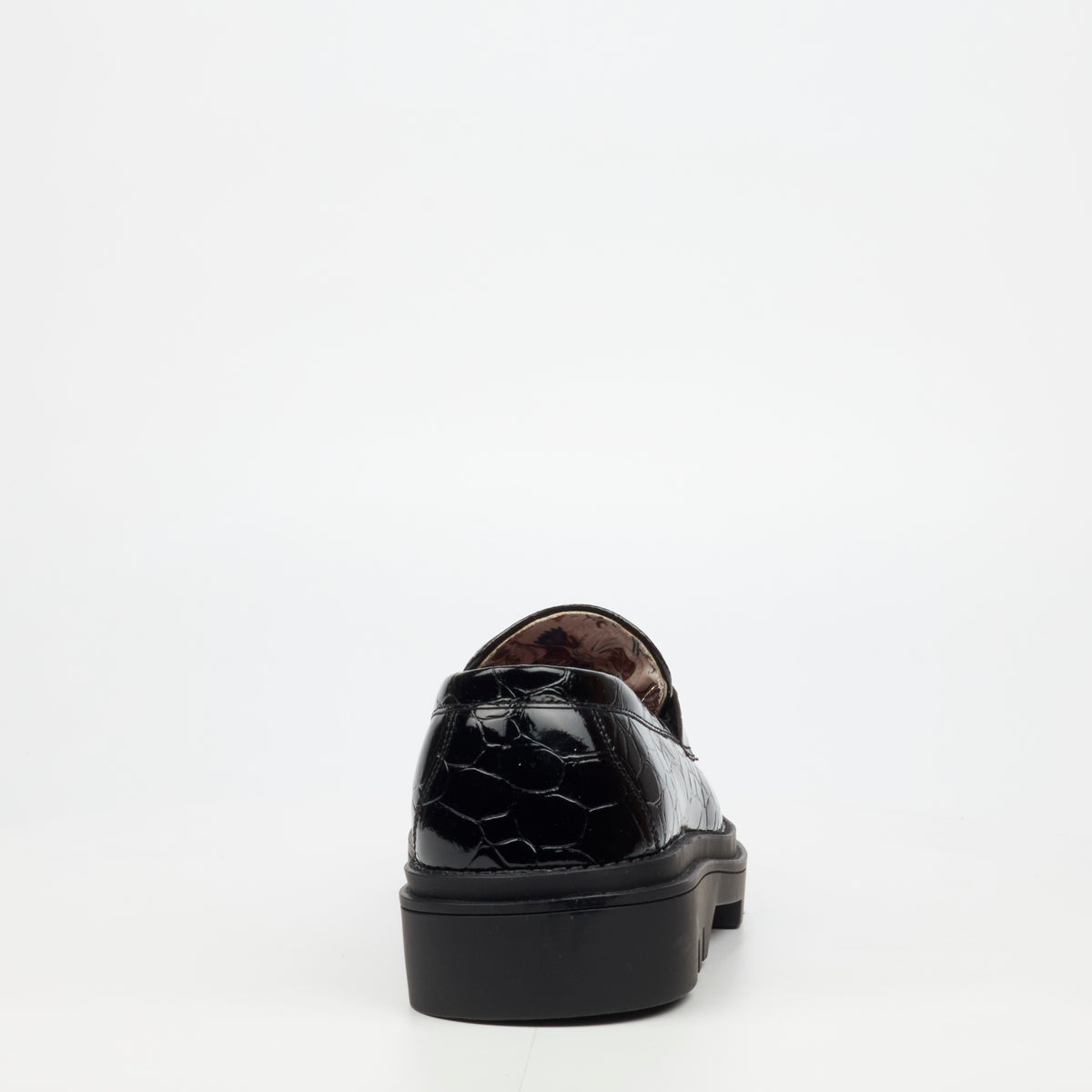 Mazerata Vinchey 106 Faux Patent Shoe - Black