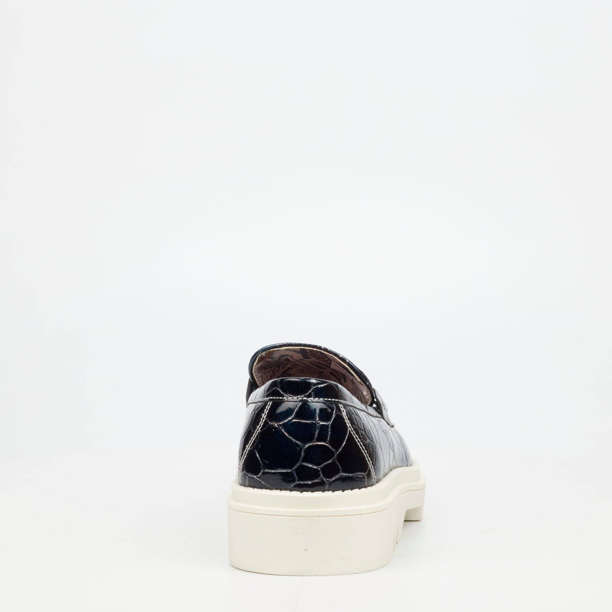 Mazerata Vinchey 106 Faux Patent Shoe - Navy
