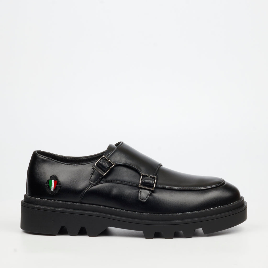 Mazerata Vinchey 30 Faux Leather Shoe - Black footwear Mazerata