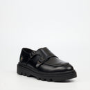 Mazerata Vinchey 30 Faux Leather Shoe - Black footwear Mazerata