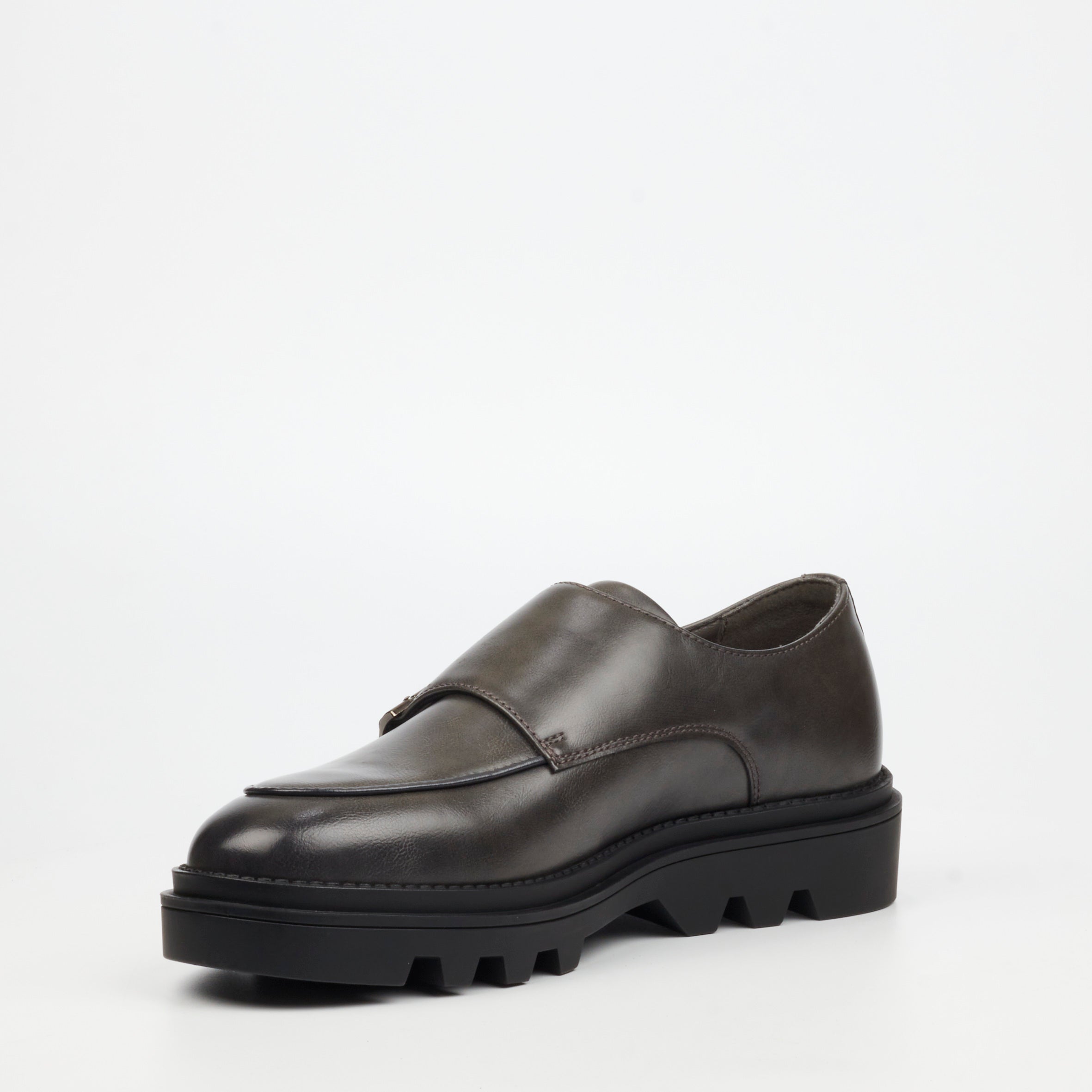 Mazerata Vinchey 30 Faux Leather Shoe - Grey footwear Mazerata