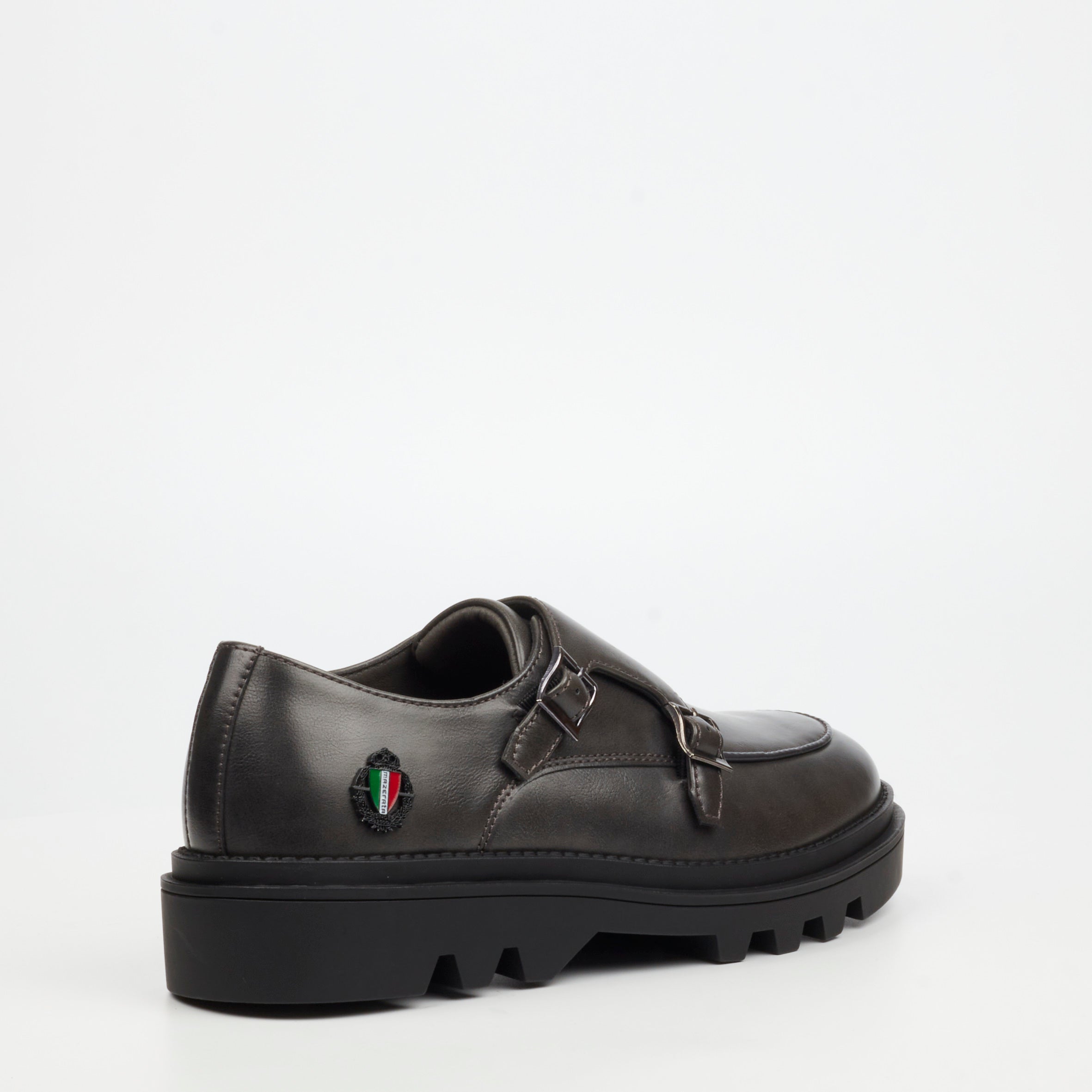 Mazerata Vinchey 30 Faux Leather Shoe - Grey footwear Mazerata