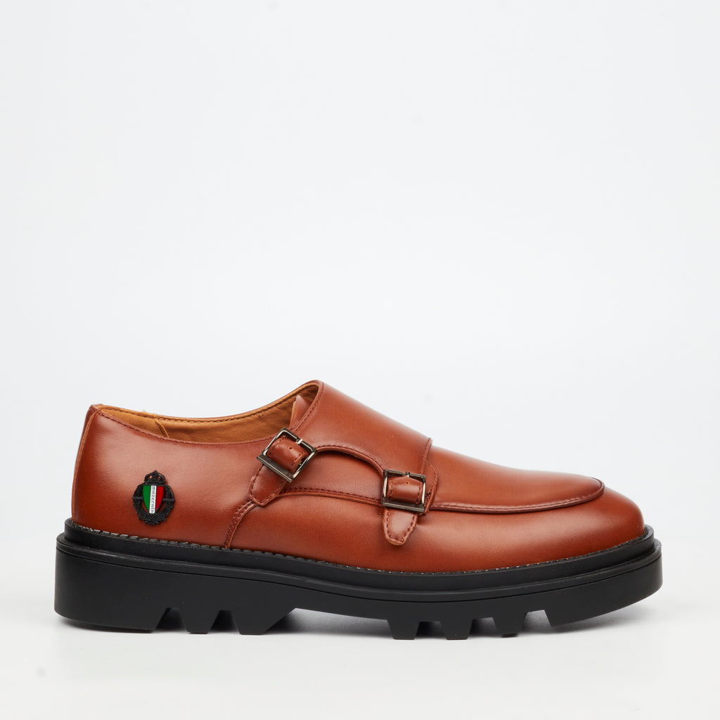 Mazerata Vinchey 30 Faux Leather Shoe - Tan footwear Mazerata