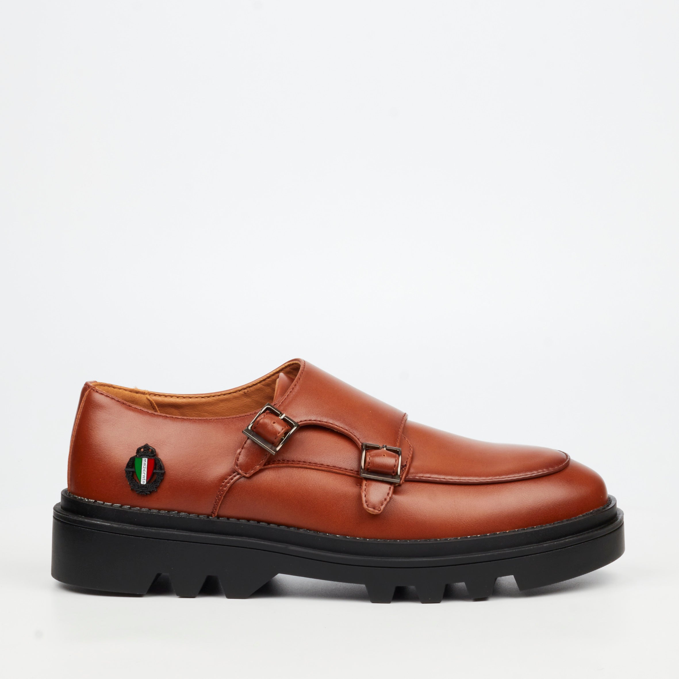 Mazerata Vinchey 30 Faux Leather Shoe - Tan footwear Mazerata