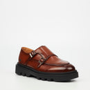 Mazerata Vinchey 30 Faux Leather Formal - Tan footwear Mazerata