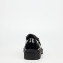 Mazerata Vinchey 30 Faux Patent Shoe - Black footwear Mazerata