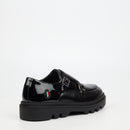 Mazerata Vinchey 30 Faux Patent Shoe - Black footwear Mazerata