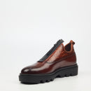 Mazerata Vinchey 36 Faux Wax / Print - Tan footwear Mazerata   