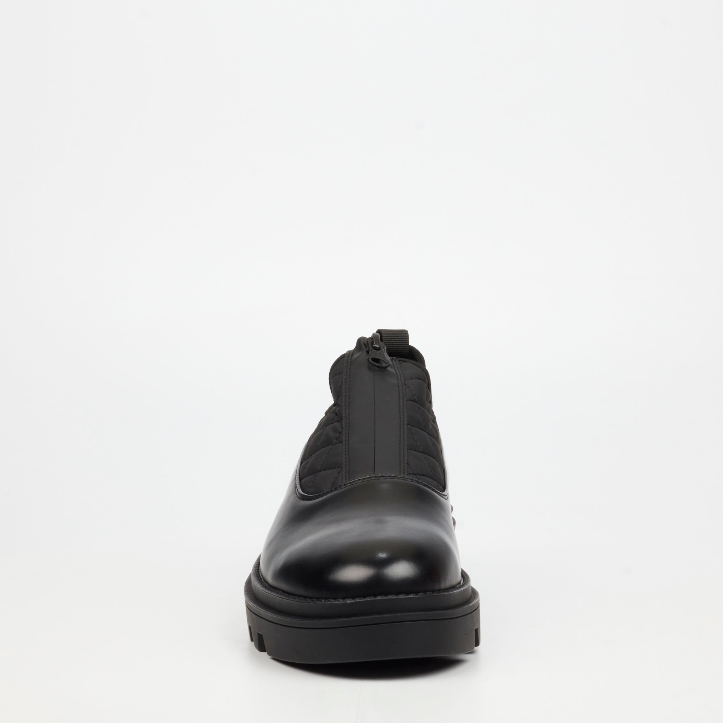 Mazerata Vinchey 3 Nylon / Faux Wax Shoe - Black footwear Mazerata