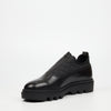 Mazerata Vinchey 3 Nylon / Faux Wax Shoe - Black footwear Mazerata
