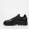 Mazerata Vinchey 3 Nylon / Faux Wax Shoe - Black footwear Mazerata