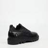 Mazerata Vinchey 3 Nylon / Faux Wax Shoe - Black footwear Mazerata