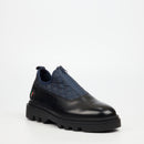 Mazerata Vinchey 3 Nylon / Faux Wax Shoe - Navy