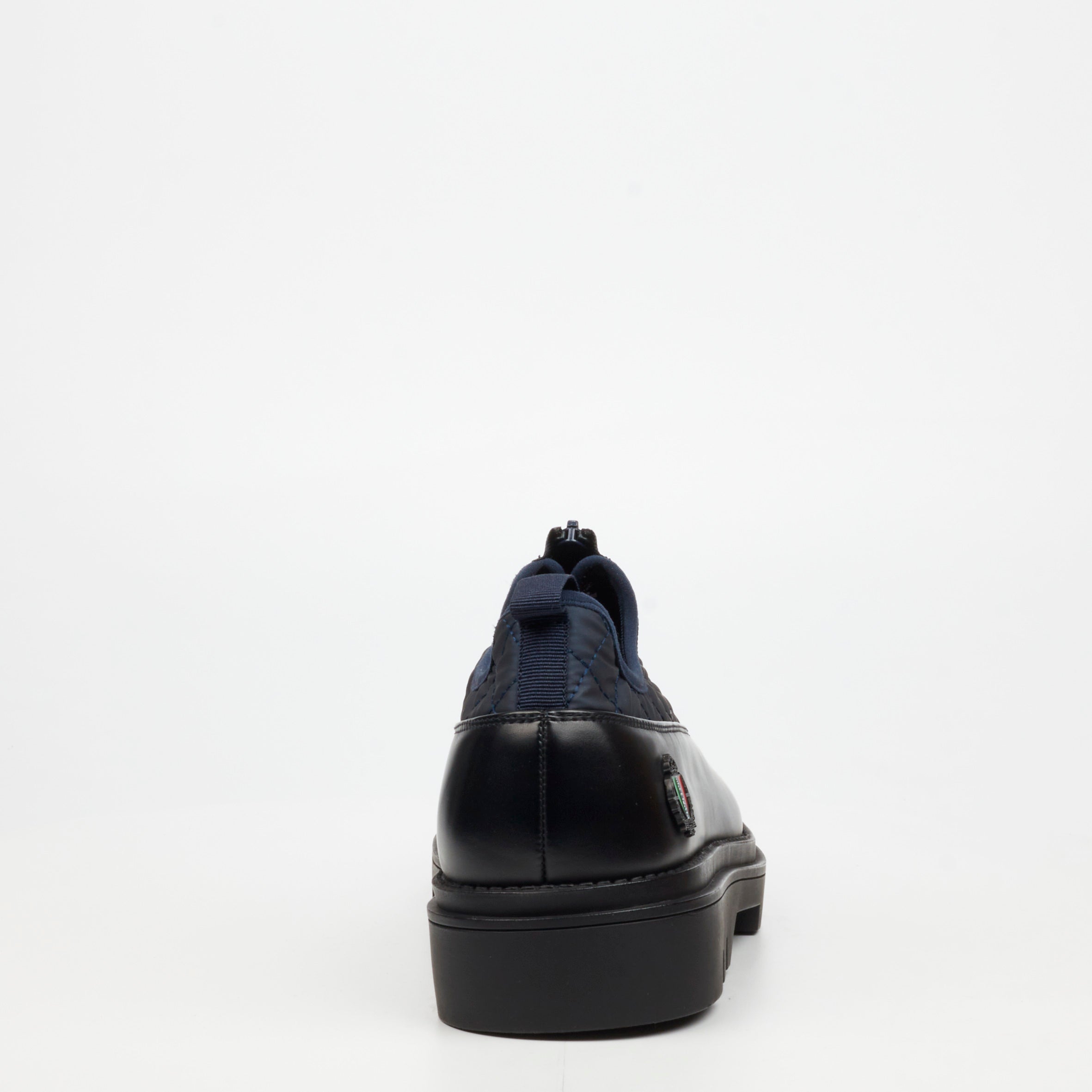 Mazerata Vinchey 3 Nylon / Faux Wax Shoe - Navy footwear Mazerata