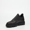 Mazerata Vinchey 3 Rhinestone Shoe - Black footwear Mazerata