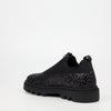 Mazerata Vinchey 3 Rhinestone Shoe - Black footwear Mazerata