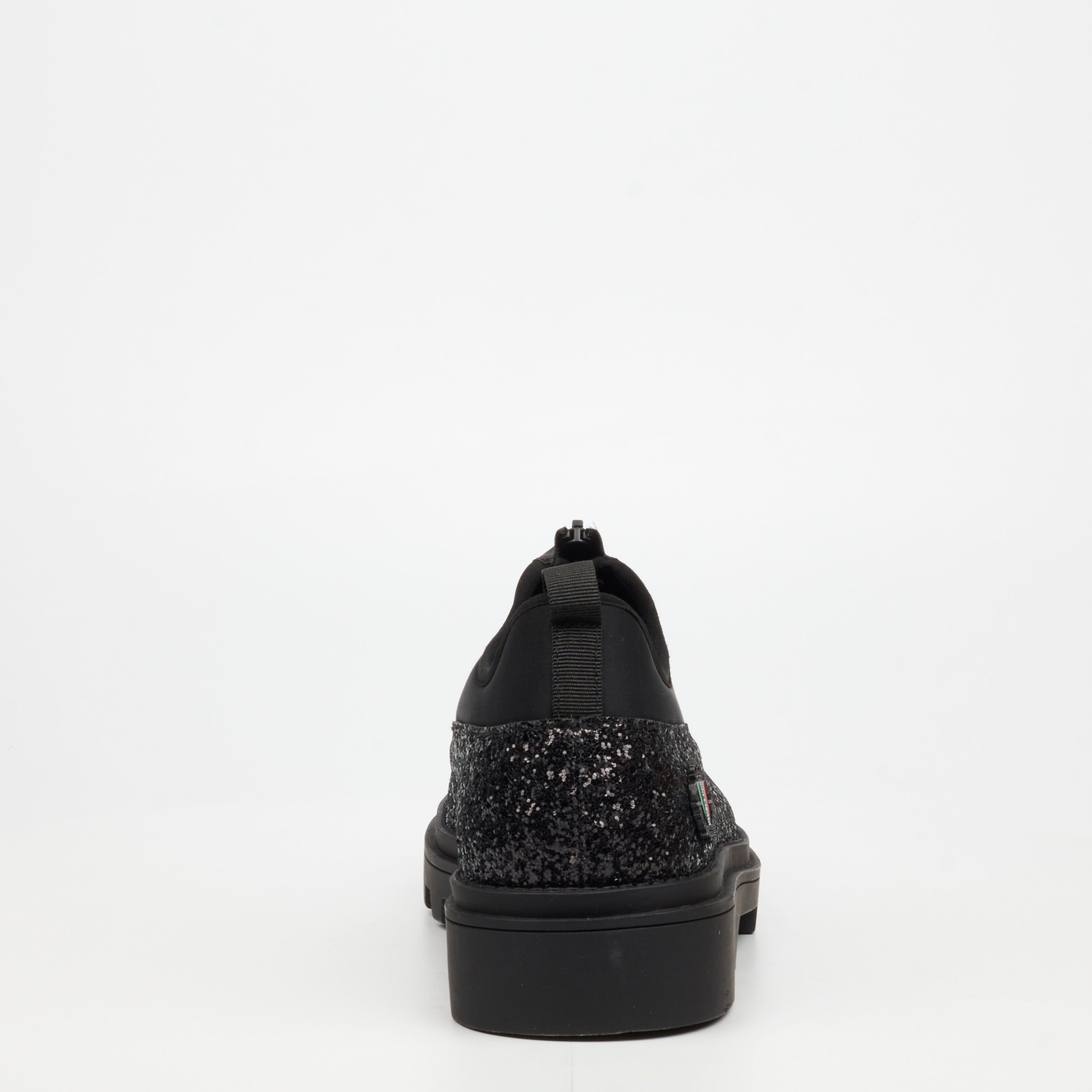 Mazerata Vinchey 3 Rhinestone Shoe - Black footwear Mazerata