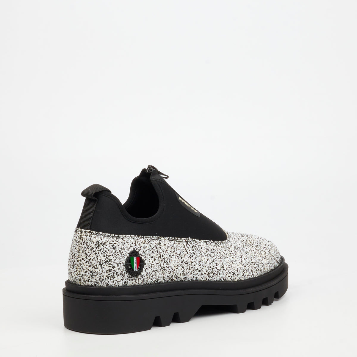Mazerata Vinchey 3 Rhinestone Sneaker - White