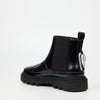Mazerata Vinchey 43 Faux Leather Ankle Boot - Black footwear Mazerata
