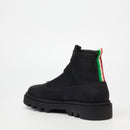 Mazerata Vinchey 51 Faux Nubuck Ankle Boot - Black footwear Mazerata