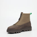 Mazerata Vinchey 51 Faux Nubuck Ankle Boot - Olive footwear Mazerata