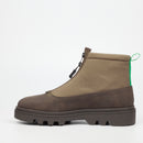 Mazerata Vinchey 51 Faux Nubuck Ankle Boot - Olive footwear Mazerata