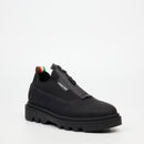 Mazerata Vinchey 56 Faux Nubuck Shoe - Black footwear Mazerata