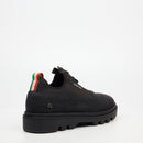 Mazerata Vinchey 56 Faux Nubuck Shoe - Black footwear Mazerata