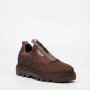 Mazerata Vinchey 56 Faux Nubuck Shoe - Chocolate footwear Mazerata
