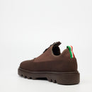 Mazerata Vinchey 56 Faux Nubuck Shoe - Chocolate footwear Mazerata