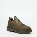 Mazerata Vinchey 56 Faux Nubuck Shoe - Olive footwear Mazerata
