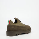 Mazerata Vinchey 56 Faux Nubuck Shoe - Olive footwear Mazerata