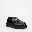 Mazerata Vinchey 59 Faux Leather Shoe - Black footwear Mazerata