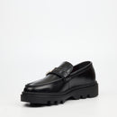 Mazerata Vinchey 59 Faux Leather Shoe - Black footwear Mazerata