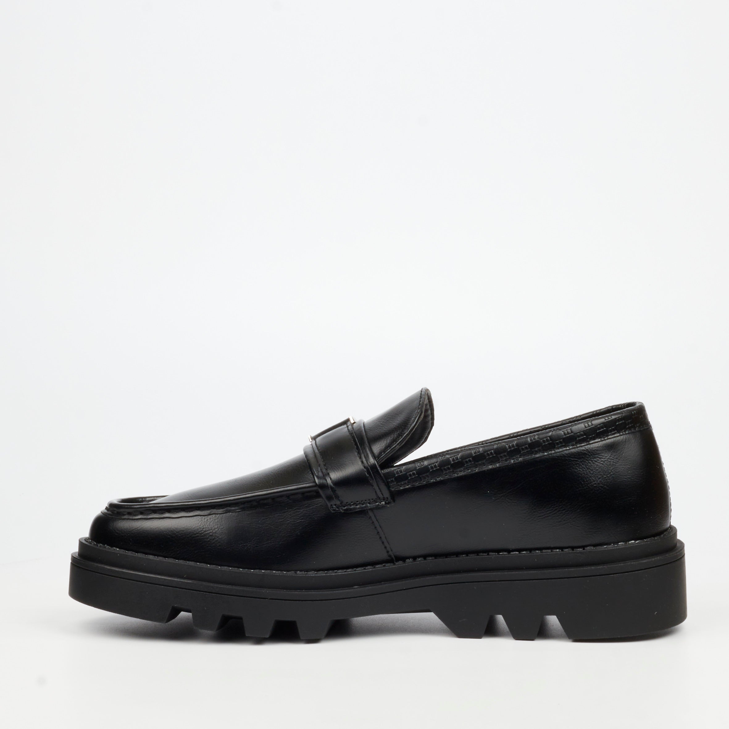 Mazerata Vinchey 59 Faux Leather Shoe - Black footwear Mazerata