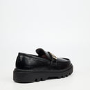 Mazerata Vinchey 59 Faux Leather Shoe - Black footwear Mazerata