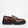 Mazerata Vinchey 59 Faux Leather SHoe - Chocolate footwear Mazerata