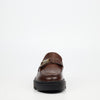 Mazerata Vinchey 59 Faux Leather SHoe - Chocolate footwear Mazerata