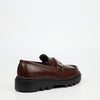 Mazerata Vinchey 59 Faux Leather SHoe - Chocolate footwear Mazerata