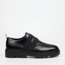 Mazerata Vinchey 63 Faux Leather Shoe - Black footwear Mazerata